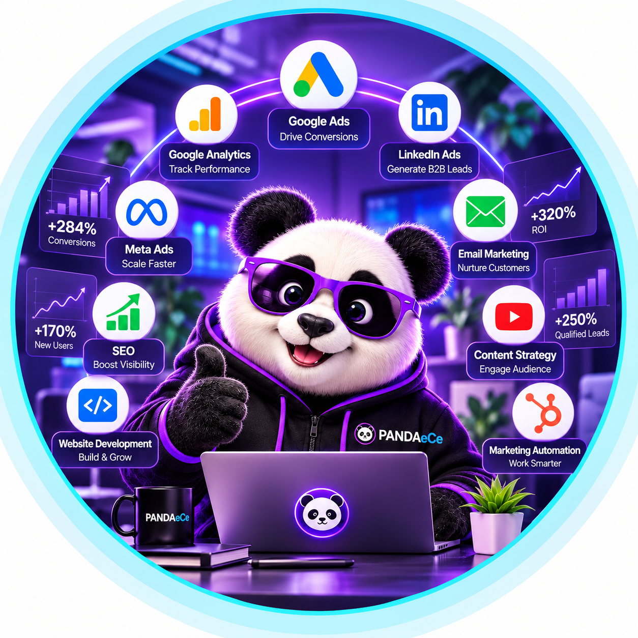 PANDAeCe performance marketing